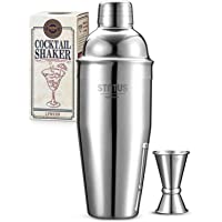 STNTUS INNOVATIONS Coctelera- 2 Pezzi Cocktail Kit- 750ml Profesional Coctelera para Cocteles de Acero Inoxidable- Kit…